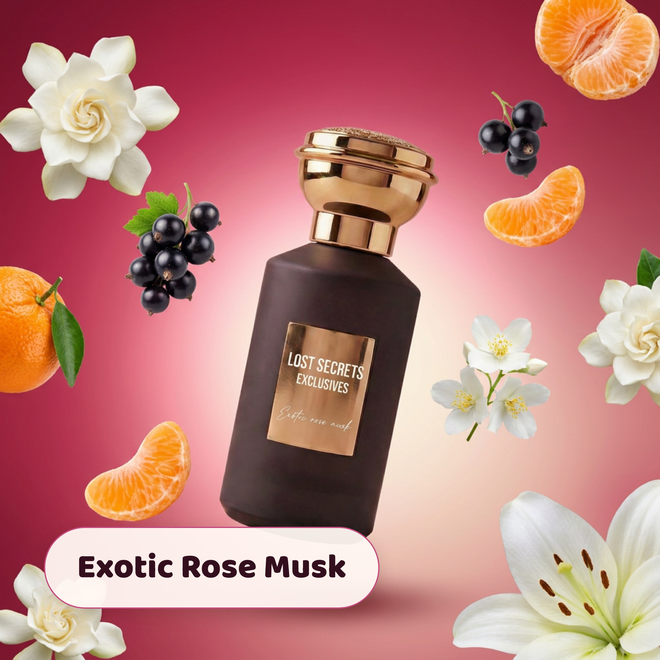 Exotic rose musk