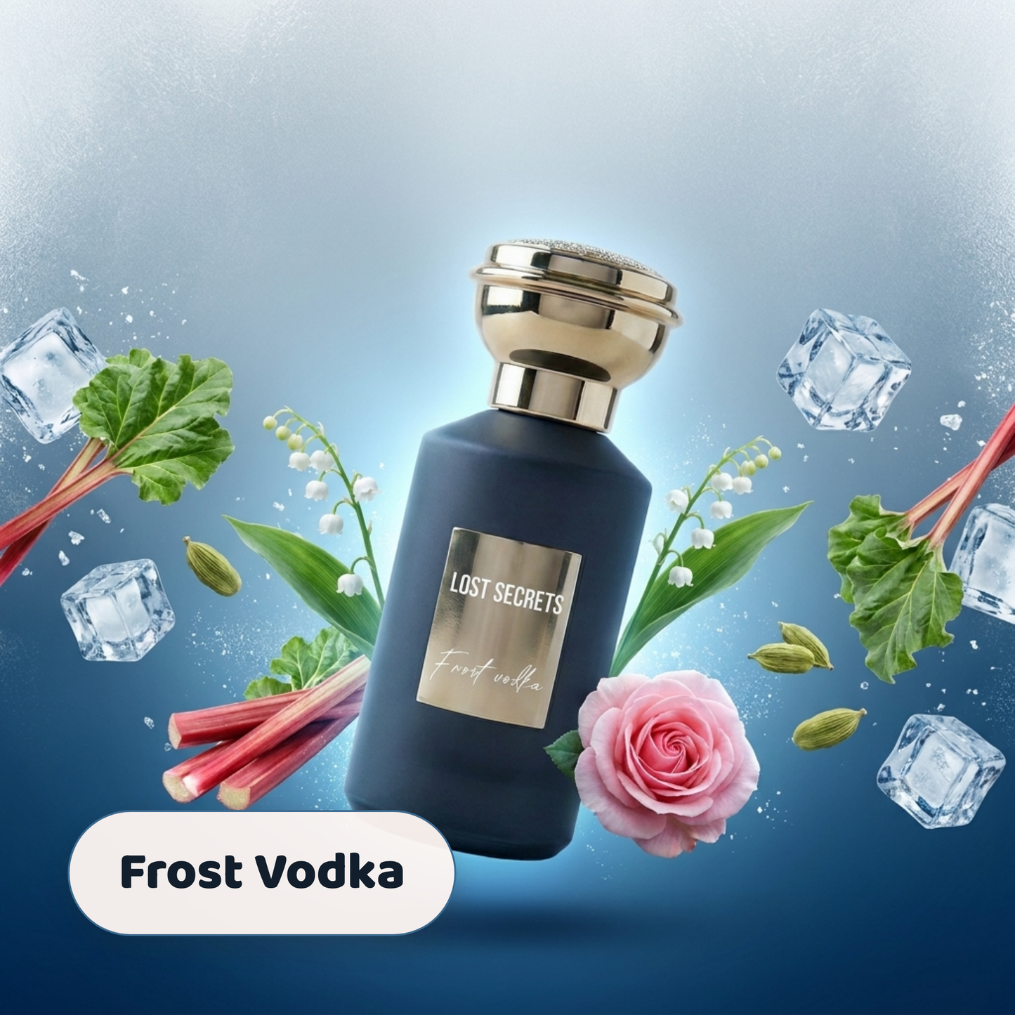Frost vodka geïnspireerd op Vodka on the rocks Kilian