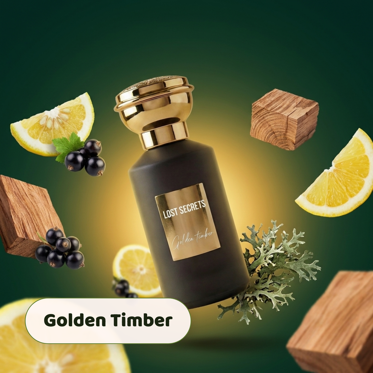 Golden timber geïnspireerd op Cedrat boise Mancera