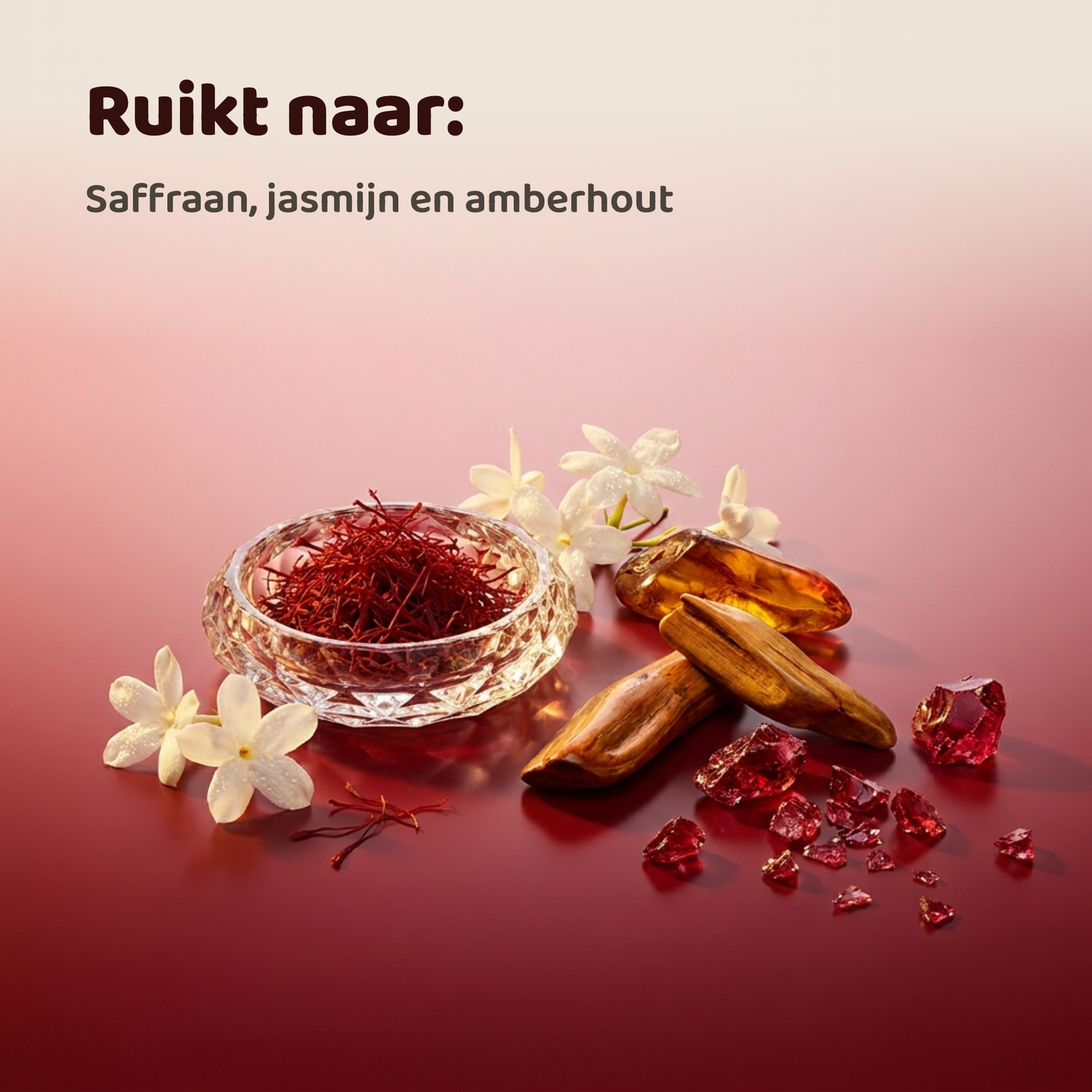 Crystal Rouge 504 geïnspireerd op Baccarat Rouge 540
