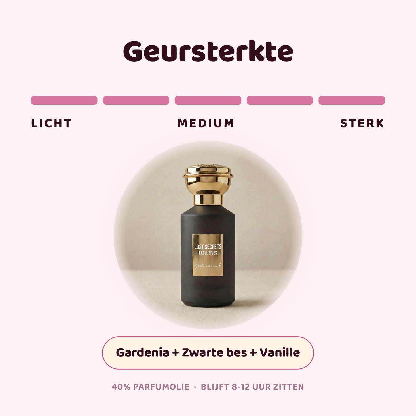 Exotic rose musk