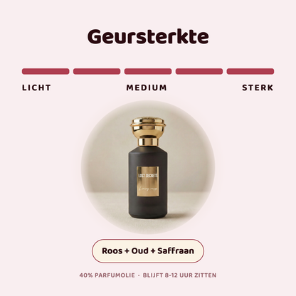 Luxury rouge geïnspireerd op Rose d'Arabie Armani