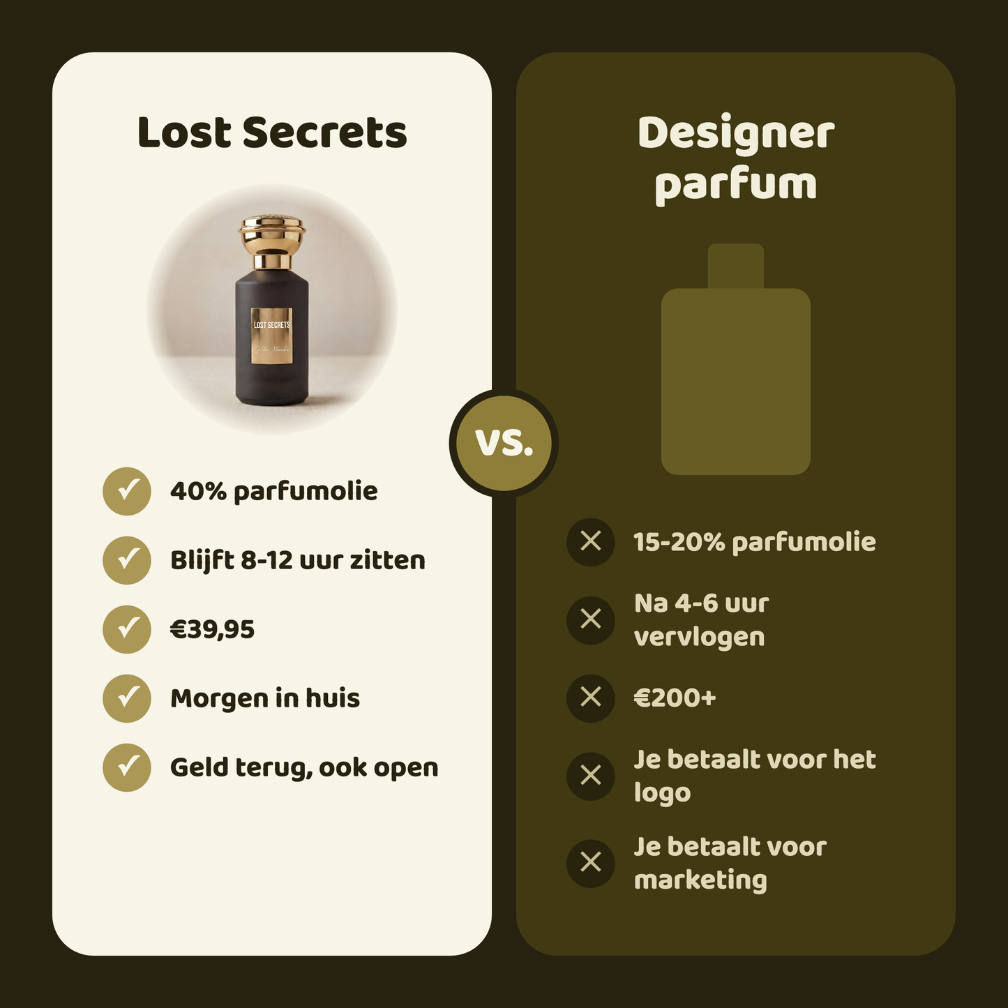 Golden Meandra geïnspireerd op Amouage meander