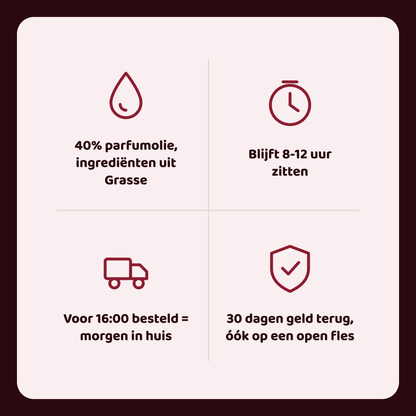 Luxury rouge geïnspireerd op Rose d'Arabie Armani