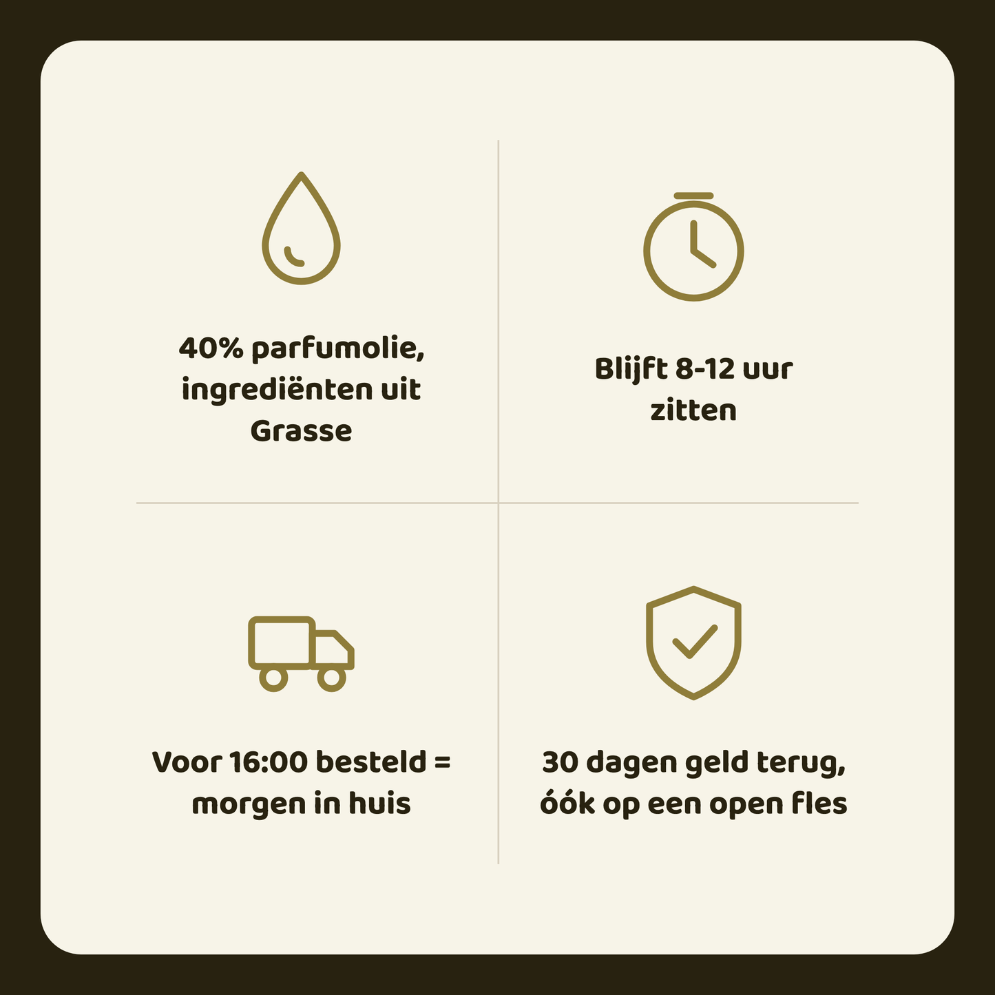 Golden Meandra geïnspireerd op Amouage meander