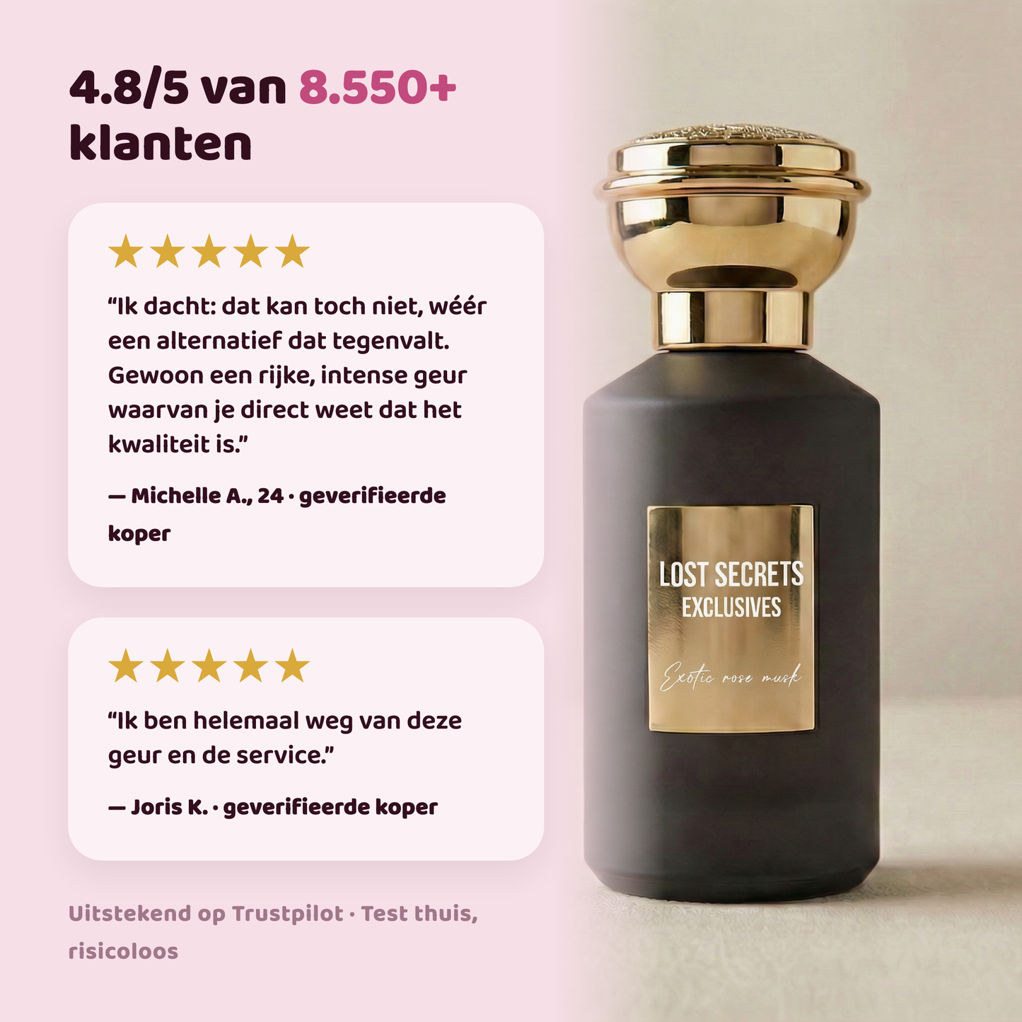 Exotic rose musk