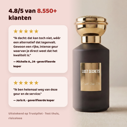 Crystal Rouge 504 geïnspireerd op Baccarat Rouge 540
