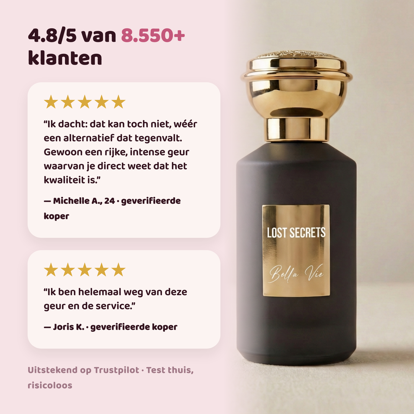 Bella Vie geïnspireerd op La Vie Est Belle