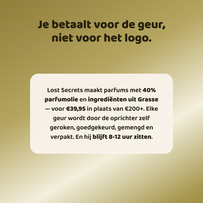 Golden Meandra geïnspireerd op Amouage meander