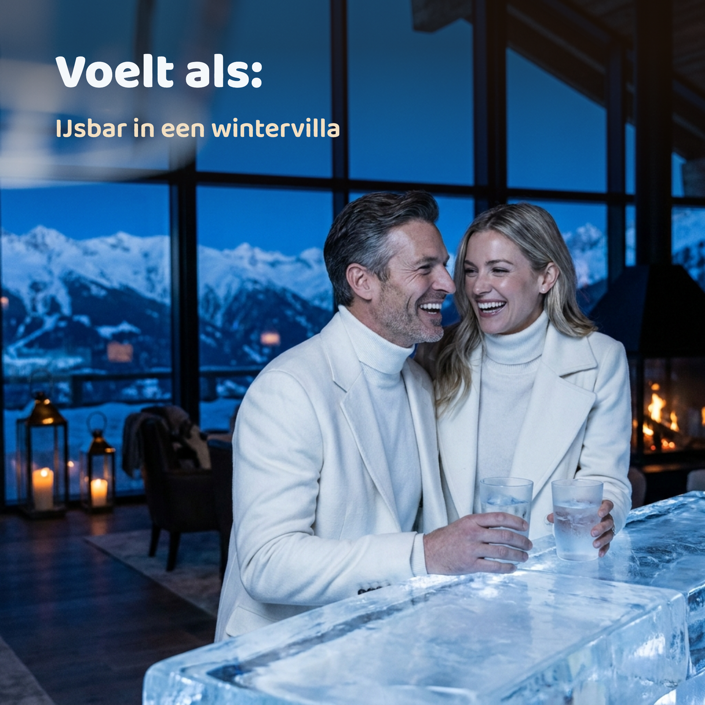 Frost vodka geïnspireerd op Vodka on the rocks Kilian