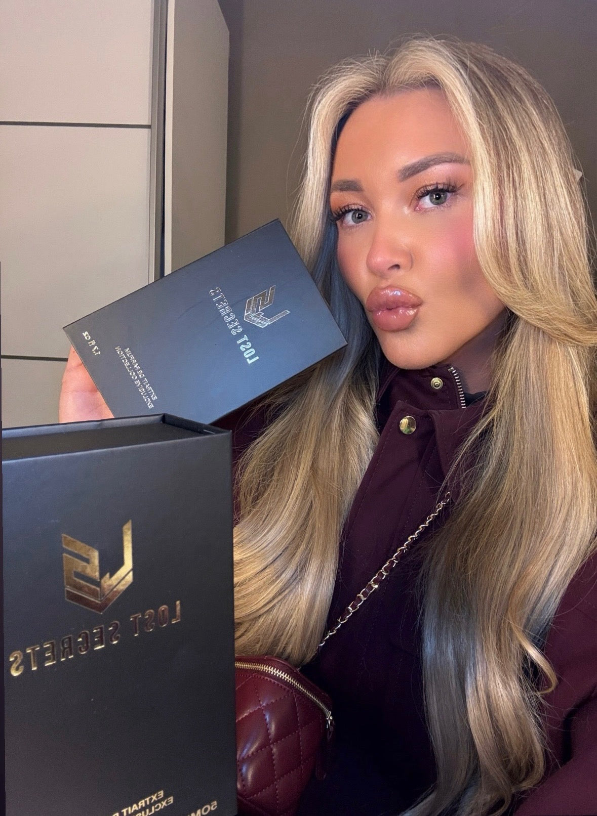 Velour roses geïnspireerd op Les sables roses Louis Vuitton